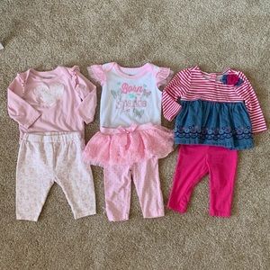 3/6 month baby girl outfits